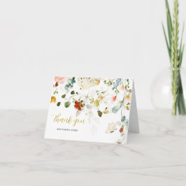 WILDFLOWERS Tack för ditt kort