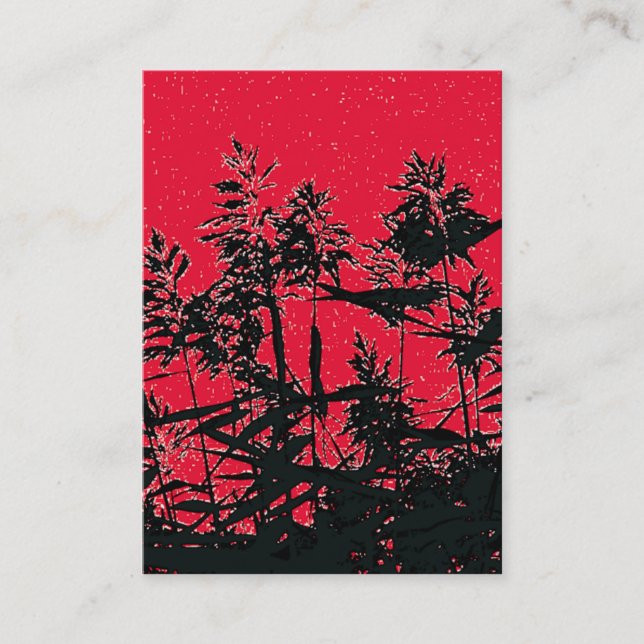 WILDFLOWERS VISITKORT (Framsida)