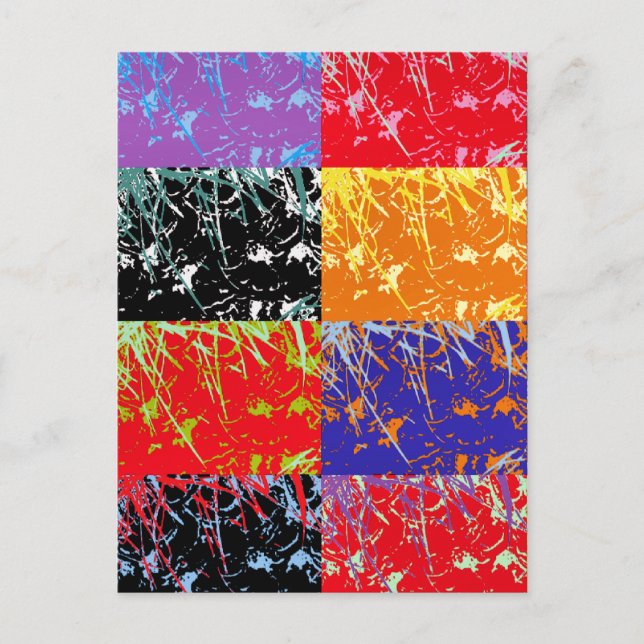 WILDFLOWERS VYKORT (Framsida)