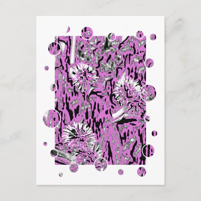 WILDFLOWERS VYKORT (Framsida)