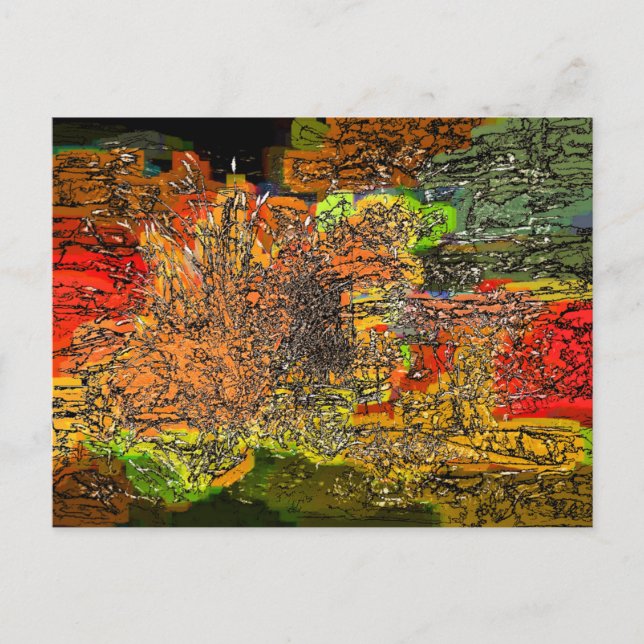 WILDFLOWERS VYKORT (Framsida)