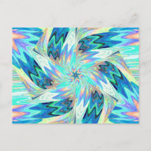 WILDFLOWWES IN PASTELS 4-vykort Vykort