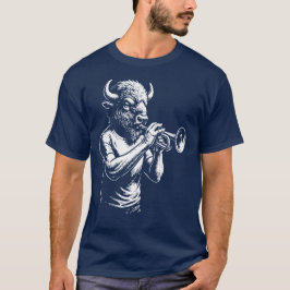 Wildhorn Musical Saxophonist Illustration T Shirt