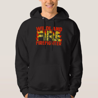 Wildland Fire Rädding Department Firefighters Fire Hoodie