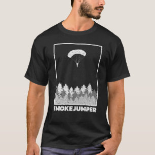 Wildland Firefighter Smoke Jumper Retro T Shirt