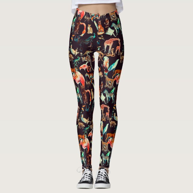 Wildlife animal leggings (Framsida)