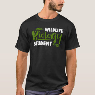 Wildlife Biology Student Scientist Biolog Kids T Shirt