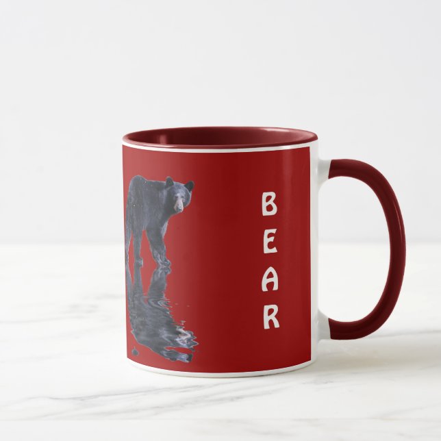 WILDLIFE BLACK BAR Drinking Mugg (Höger)