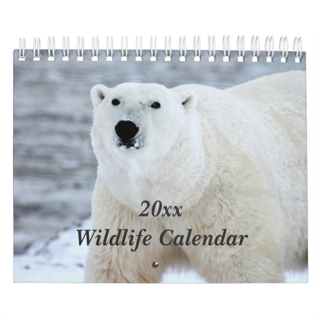Wildlife Calendar Kalender (Omslag)