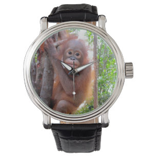 Wildlife Charity Baby Orangutan Armbandsur