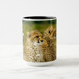 Wildlife Cheetah Photo Mugg