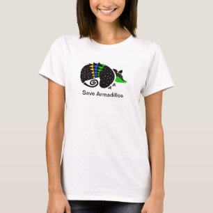 Wildlife - Cute Spara ARMADILLOS - Nature - Brasil T Shirt