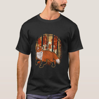 Wildlife Fox Forest Animal Nature Fox T Shirt
