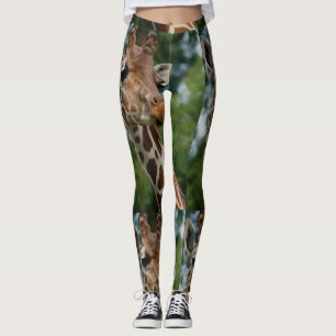 Wildlife Giraffe Älskare Leggings