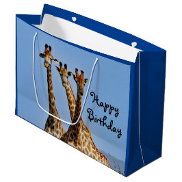 Wildlife Giraffe Herd Photo Birthday