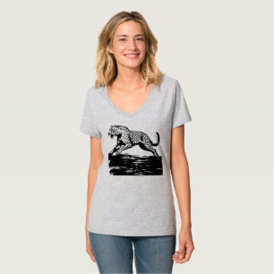 Wildlife Jaguar Sprint Grått T Shirt
