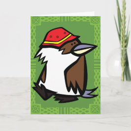 Wildlife Kookaburra Puzzle Greeting Card Kort