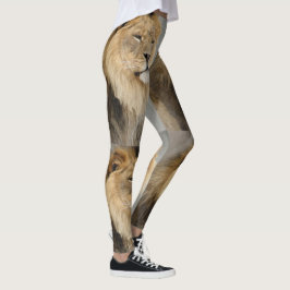 Wildlife Lejonare Älskare Leggings