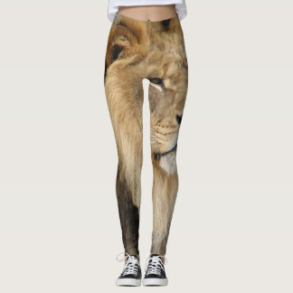 Wildlife Lejonare Älskare Leggings