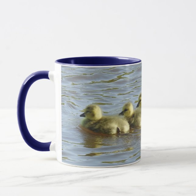 Wildlife mugg, Kanada, gäss, baby, gässlingar, chi Mugg (Vänster)
