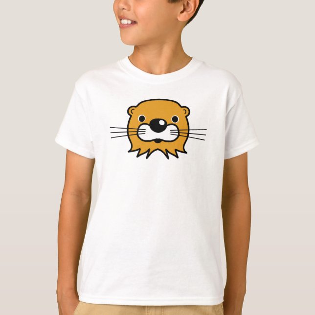 Wildlife Otter T-Shirt (Framsida)