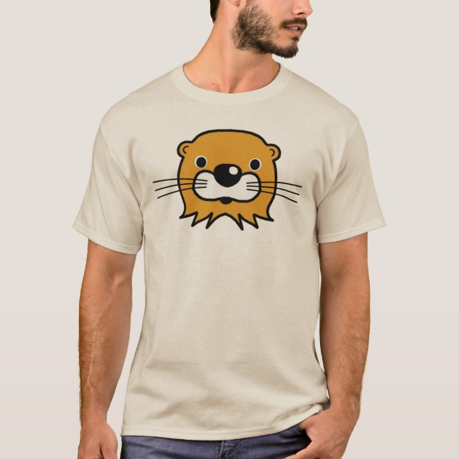 Wildlife Otter T-Shirt (Framsida)