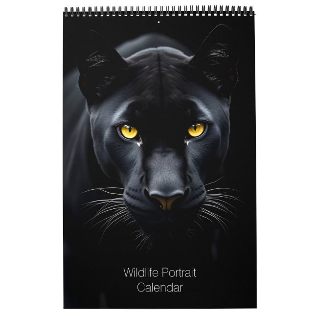 Wildlife Porträtt Kalender (Omslag)