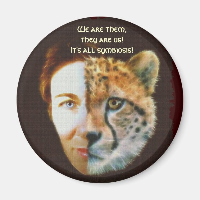 WILDLIFE Protection Art Magnet (Framsidan)