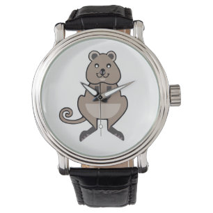 Wildlife - QUOKKA - Marsupial - Australien Armbandsur