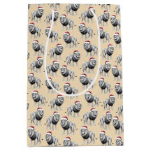 Wildlife Safari Animal Lejon Santa Hat jul