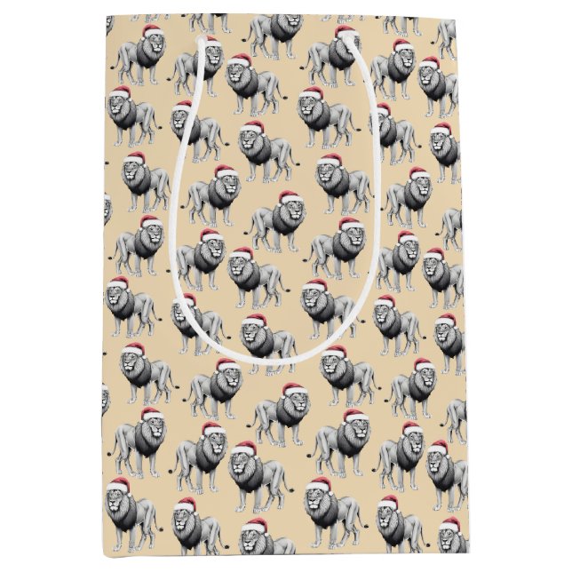 Wildlife Safari Animal Lejon Santa Hat jul (Framsidan)