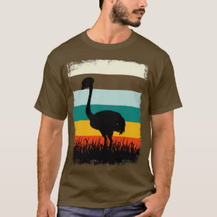 Wildlife Safari Zoo Bird Animal Ostrich T Shirt