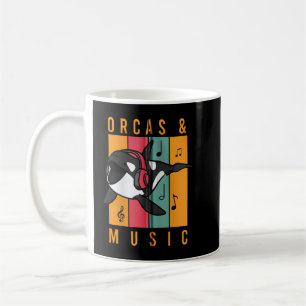 Wildlife Sea Animal Whale Ocean Orca Zip Hoodie Kaffemugg