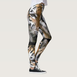 Wildlife Siberian Tiger Älskare Leggings