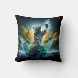 Wildlife Tiger Splash Kudde
