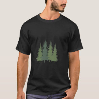 Wildlife Träd Natature Forest Mountains Träd Outdo T Shirt