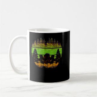 Wildlife Träd utomhus Natur Retro Forest wildli Kaffemugg
