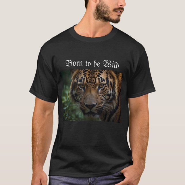 "Wildlife Wonders: A Symphony of Nature's Untamed T Shirt (Framsida)