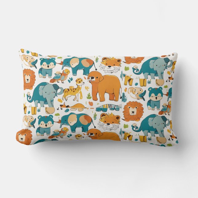 "Wildlife Wonders: Via Pillow Collection" Lumbarkudde (Framsida)