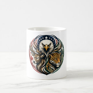 Wildlife World Unity Fotboll Djur Konst 2026 Kaffemugg