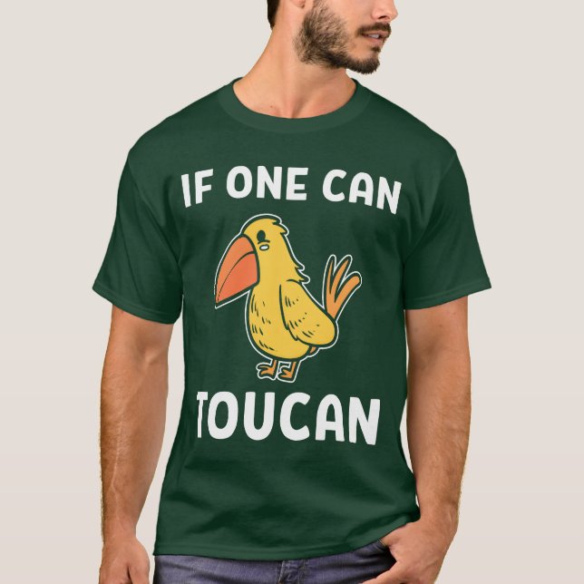 Wildlivoucan Bird Watcher-gåva T Shirt (Framsida)