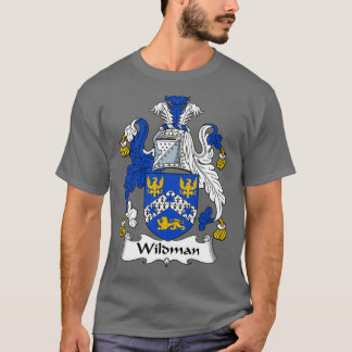 Wildman Jackar om Arm Family Crest T Shirt