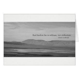 Wildness Hälsningskort