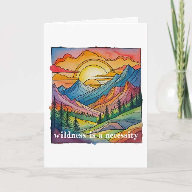 Wildness is a necessity save our public lands  kort (Framsida)