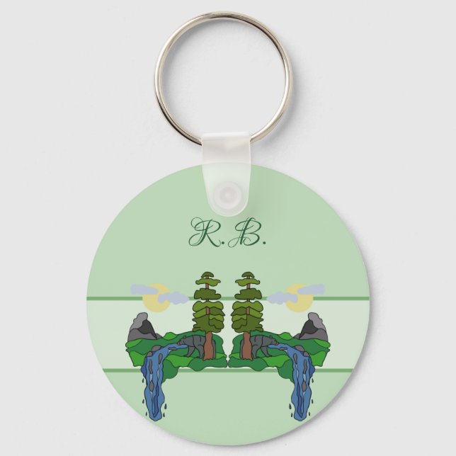 Wildnis personalisiert nyckelring (Framsida)