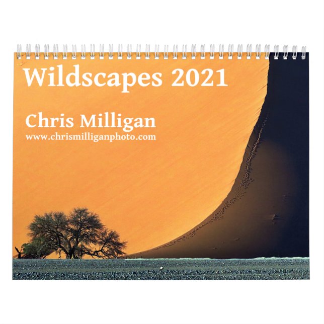 Wildscapes 2021 av Chris Milligan Kalender (Omslag)