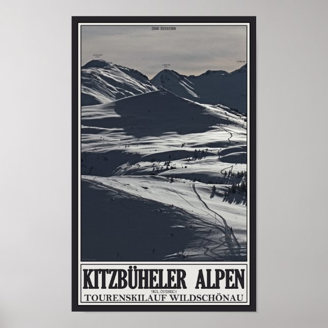 Wildschönau - Alpine Toring Poster (Framsidan)