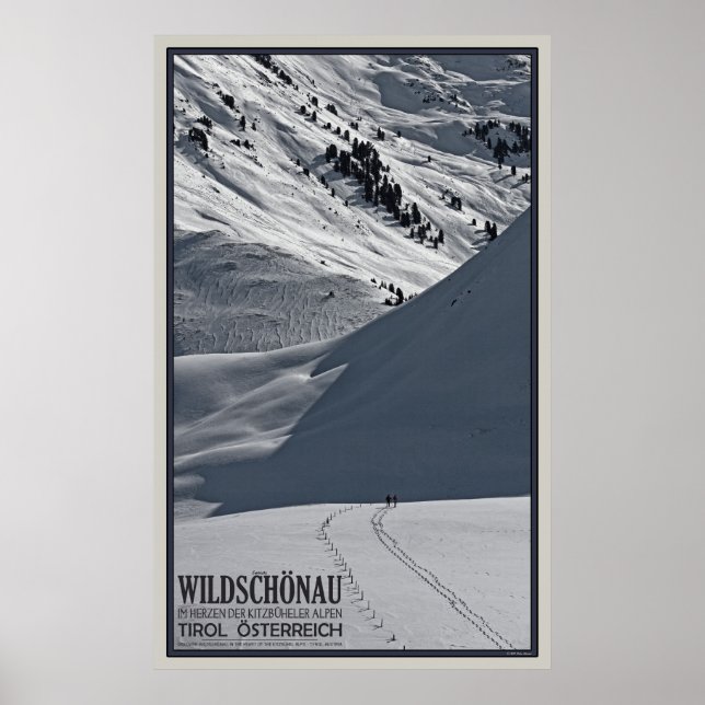 Wildschönau Backcountry Poster (Framsidan)