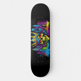 Wildstyle Graffiti 16 Mini Skateboard Bräda 18,5 Cm
