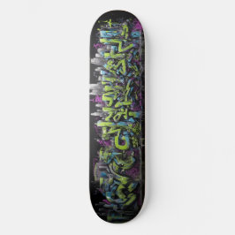 Wildstyle Graffiti 1 Mini Skateboard Bräda 18,5 Cm